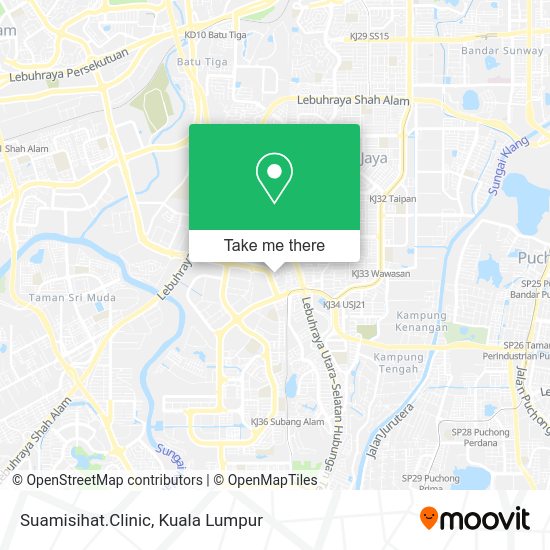 Suamisihat.Clinic map