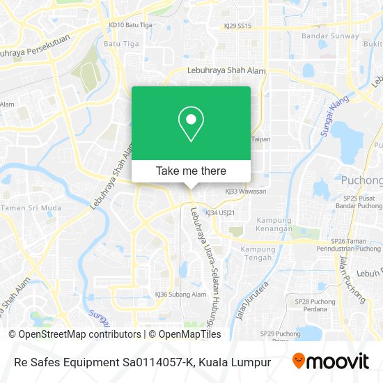 Peta Re Safes Equipment Sa0114057-K