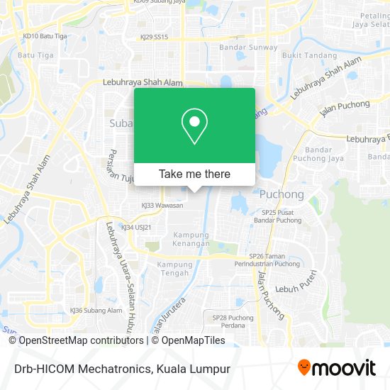 Drb-HICOM Mechatronics map