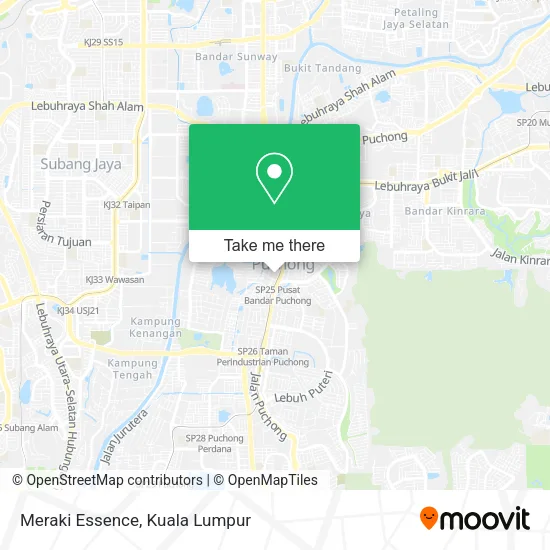 Meraki Essence map