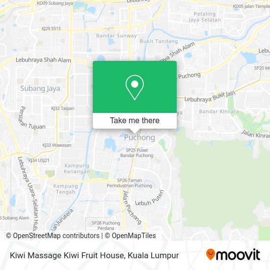 Kiwi Massage Kiwi Fruit House map