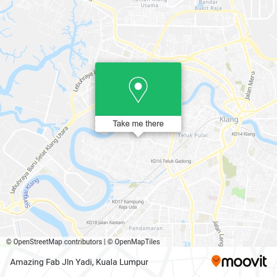Amazing Fab Jln Yadi map