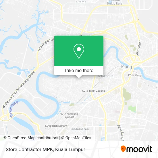 Store Contractor MPK map