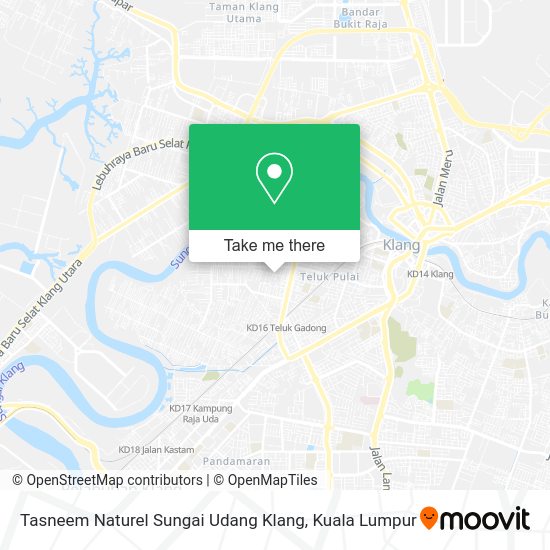 Peta Tasneem Naturel Sungai Udang Klang