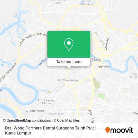 Drs. Wong Partners Dental Surgeons Telok Pulai map