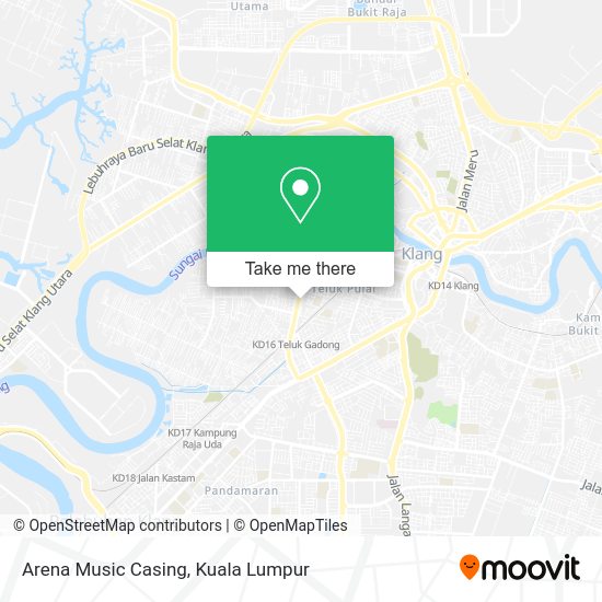 Arena Music Casing map
