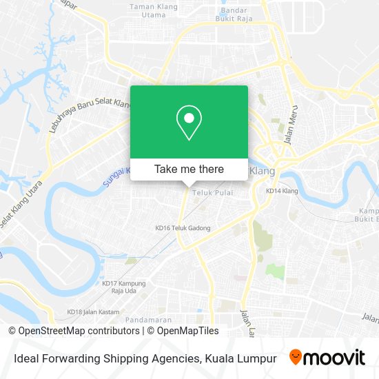 Ideal Forwarding Shipping Agencies map