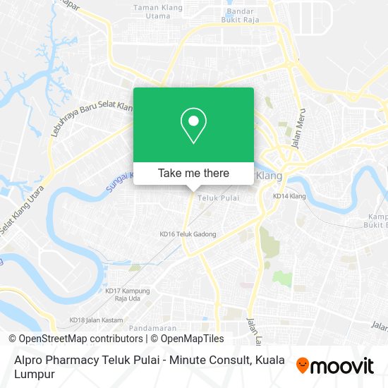 Peta Alpro Pharmacy Teluk Pulai - Minute Consult