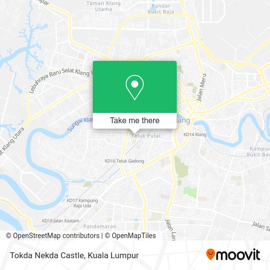 Peta Tokda Nekda Castle