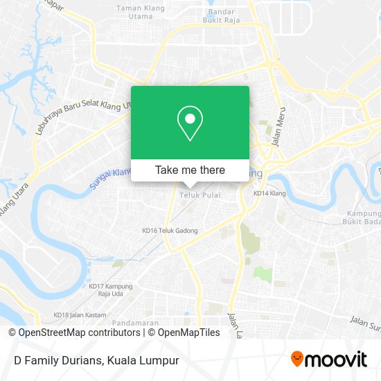 D Family Durians map
