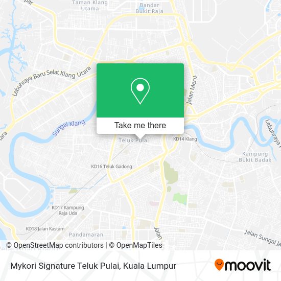 Peta Mykori Signature Teluk Pulai