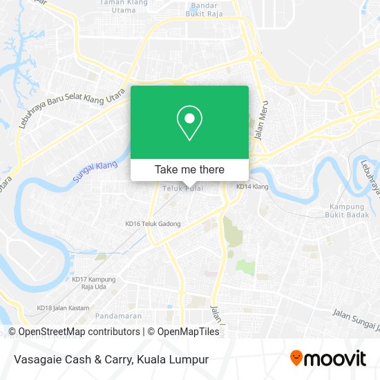 Vasagaie Cash & Carry map