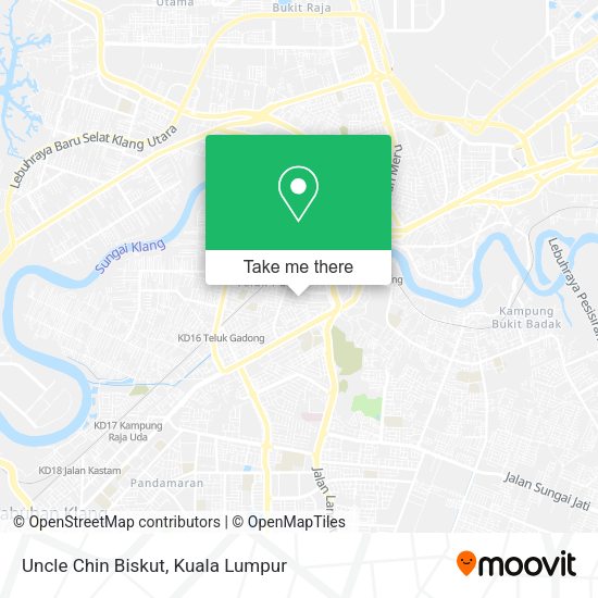 Peta Uncle Chin Biskut