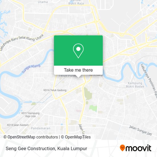 Seng Gee Construction map