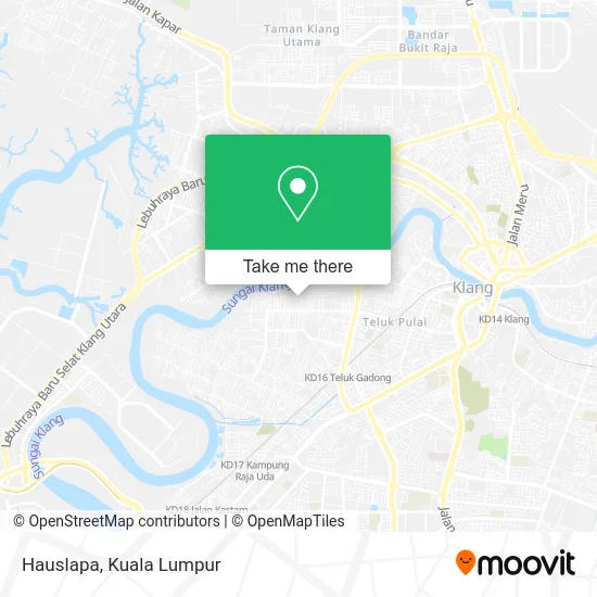 Hauslapa map