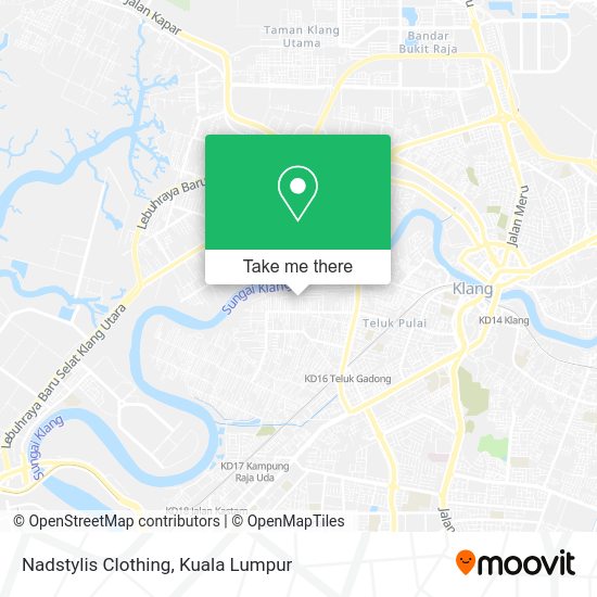 Nadstylis Clothing map