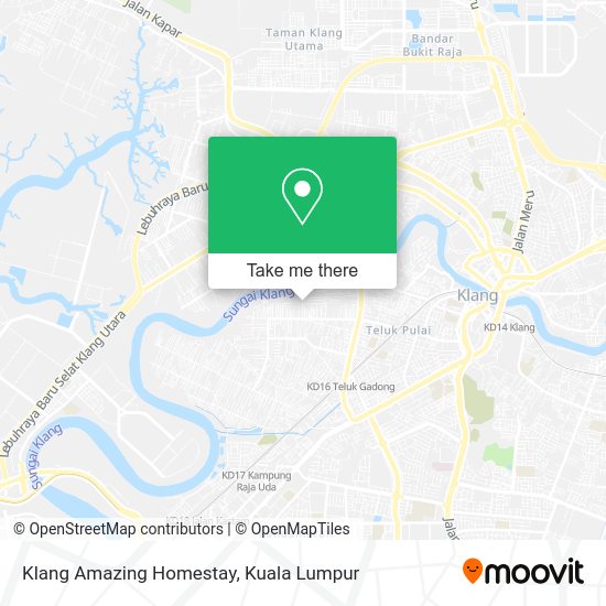 Klang Amazing Homestay map