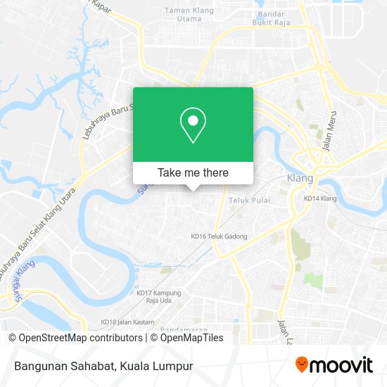 Peta Bangunan Sahabat