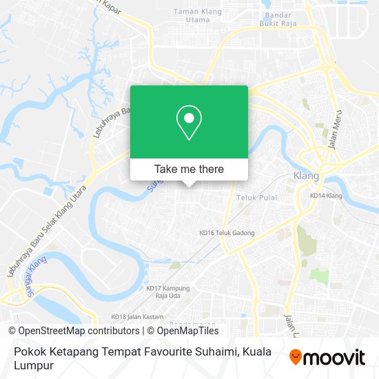 Pokok Ketapang Tempat Favourite Suhaimi map