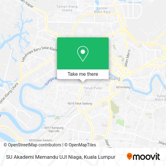 Peta SU Akademi Memandu UJI Niaga
