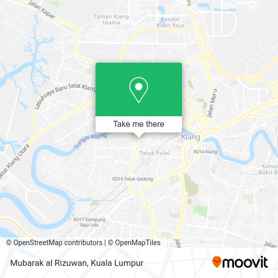 Peta Mubarak al Rizuwan
