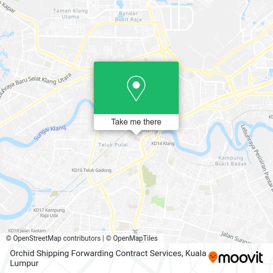Orchid Shipping Forwarding Contract Services map