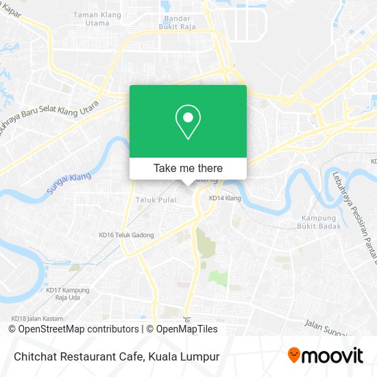 Chitchat Restaurant Cafe map