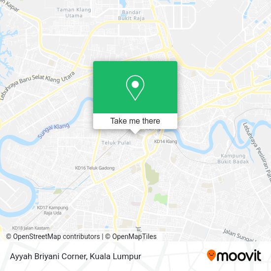 Peta Ayyah Briyani Corner