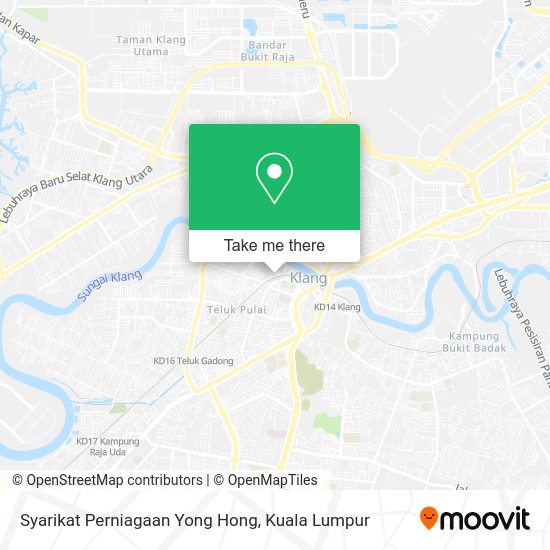 Peta Syarikat Perniagaan Yong Hong