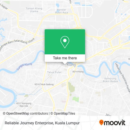 Reliable Journey Enterprise map