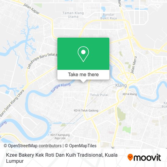 Kzee Bakery Kek Roti Dan Kuih Tradisional map