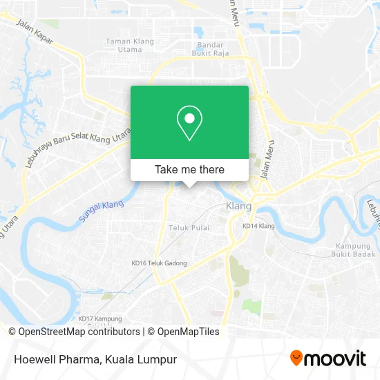 Hoewell Pharma map
