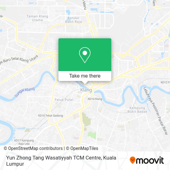Yun Zhong Tang Wasatiyyah TCM Centre map