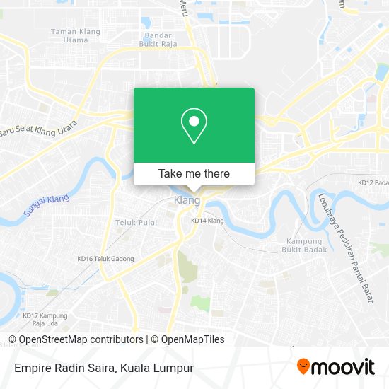 Empire Radin Saira map