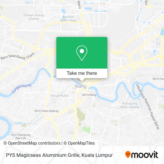 PYS Magicseas Aluminium Grille map