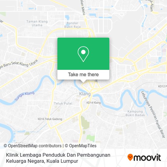 Peta Klinik Lembaga Penduduk Dan Pembangunan Keluarga Negara
