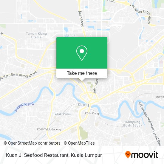 Peta Kuan Ji Seafood Restaurant