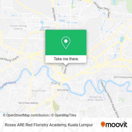 Roses ARE Red Floristry Academy map