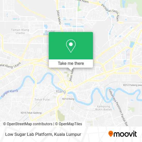 Low Sugar Lab Platform map