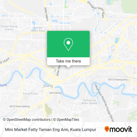 Mini Market Fatty Taman Eng Ann map