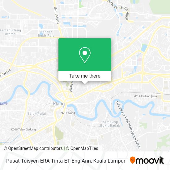 Pusat Tuisyen ERA Tinta ET Eng Ann map