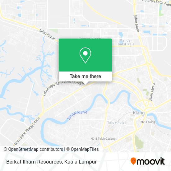 Berkat Ilham Resources map