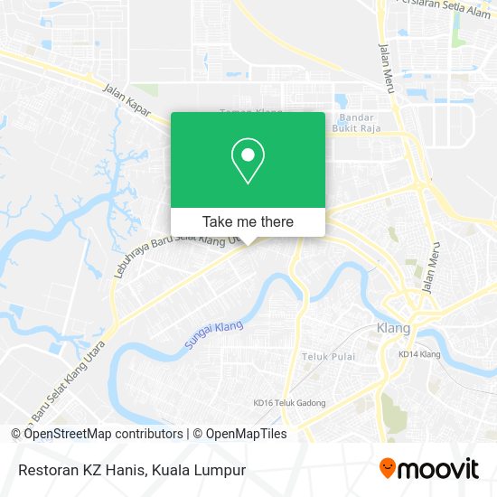 Peta Restoran KZ Hanis