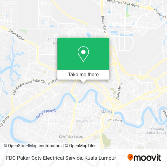 FDC Pakar Cctv Electrical Service map