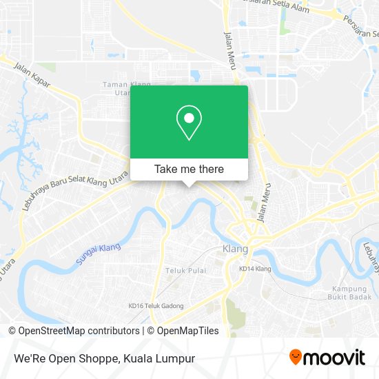 We'Re Open Shoppe map