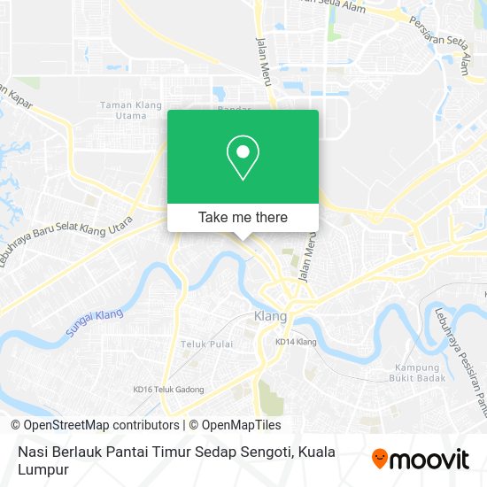 Peta Nasi Berlauk Pantai Timur Sedap Sengoti