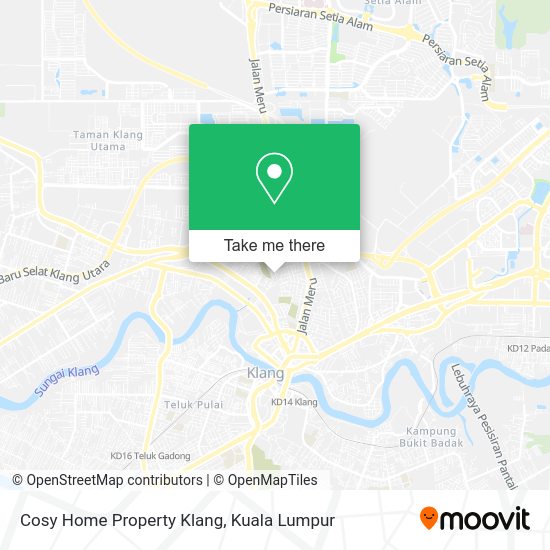 Peta Cosy Home Property Klang