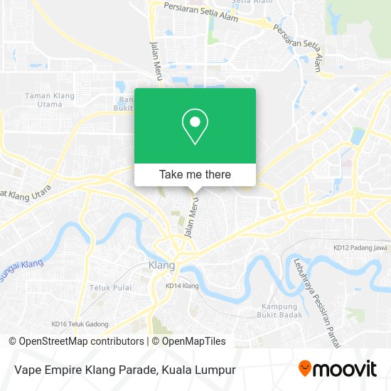 Peta Vape Empire Klang Parade