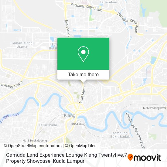 Gamuda Land Experience Lounge Klang Twentyfive.7 Property Showcase map