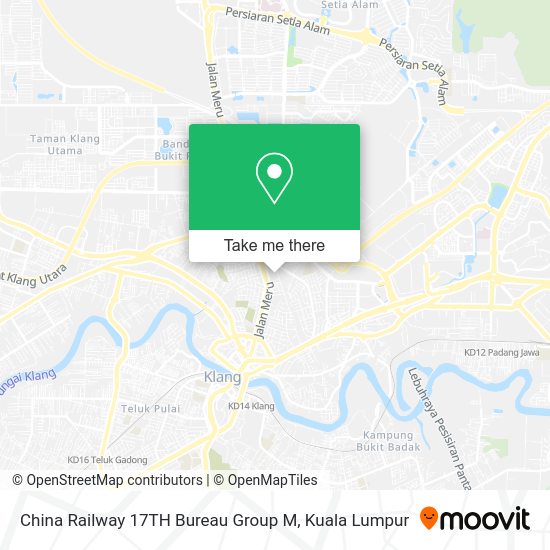 Peta China Railway 17TH Bureau Group M